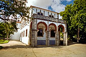 Evora - Giardino pubblico, il Palacio de D. Manuel che fu residenza reale.  